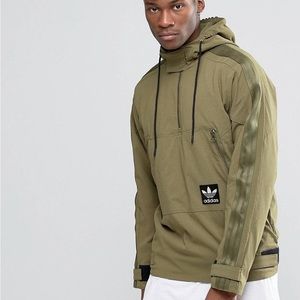 adidas Originals Brand Pack Pull Over Hoodie In Green